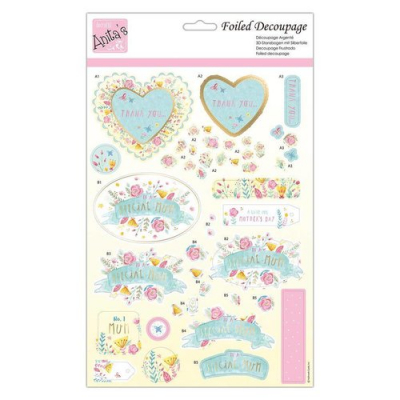 Anita's Foiled Decoupage Special Mum (ANT 169886)
